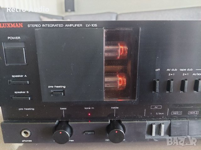 Luxman LV 105 усилвател, снимка 2 - Ресийвъри, усилватели, смесителни пултове - 41454249