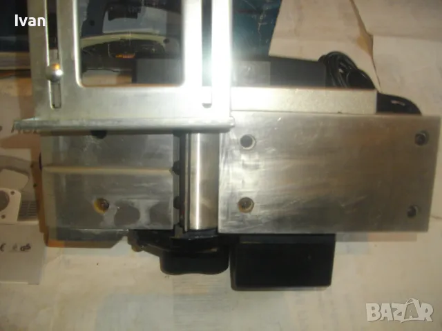 НОВО НЕМСКО ОРИГИНАЛНО 2003г. ГОЛЯМО ЕЛЕКТРИЧЕСКО РЕНДЕ С НОЖОВЕ 82мм KING CRAFT СТРУЖУВАНЕ 3мм, снимка 12 - Други инструменти - 48914950