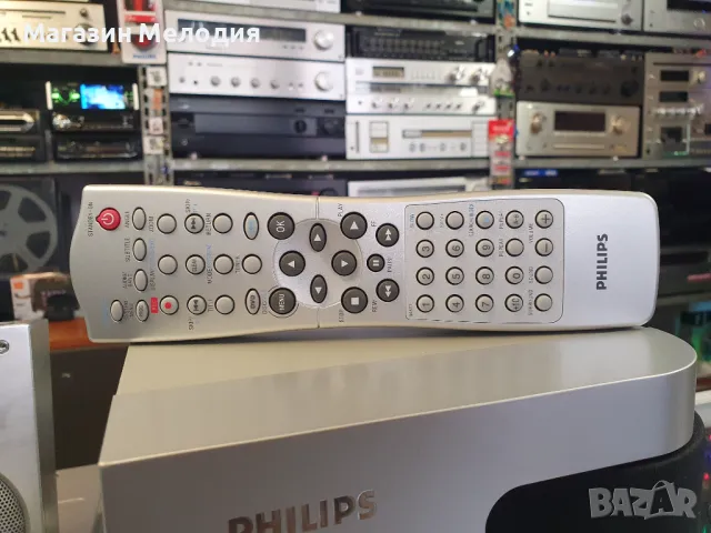 Домашно кино Philips MX5100VR / ДВД + Видео. Бас каса, център и 4 колони. Оригинално дистанционно. В, снимка 10 - Плейъри, домашно кино, прожектори - 48449801