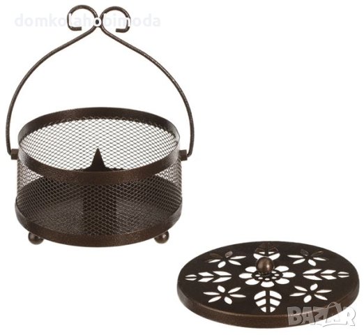 Метална поставка за спирали 15x10 сантиметра , снимка 2 - Други стоки за дома - 41701334