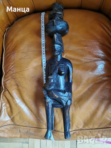 Африканска статуетка Сенуфо, снимка 1 - Антикварни и старинни предмети - 38931669