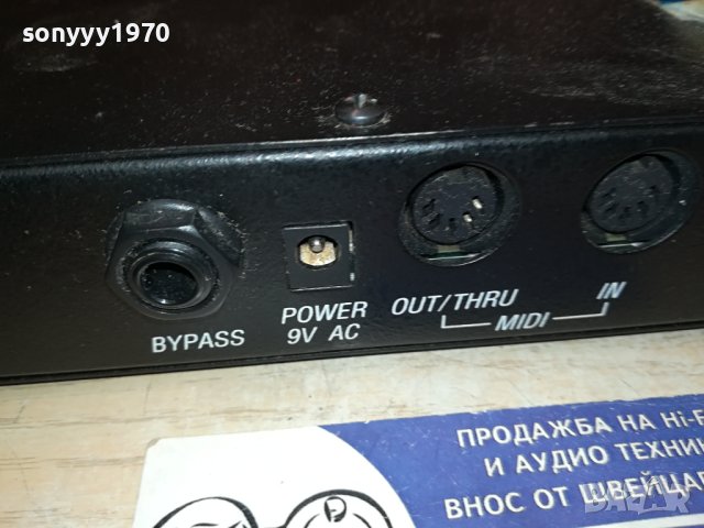 alesis-9V AC-внос swiss 0610231620L1EKD, снимка 12 - Ресийвъри, усилватели, смесителни пултове - 42460308