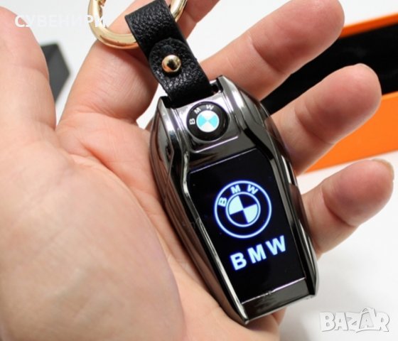 Луксозна USB запалка BMW с фенерче и ключодържател , снимка 4 - Запалки - 39370819