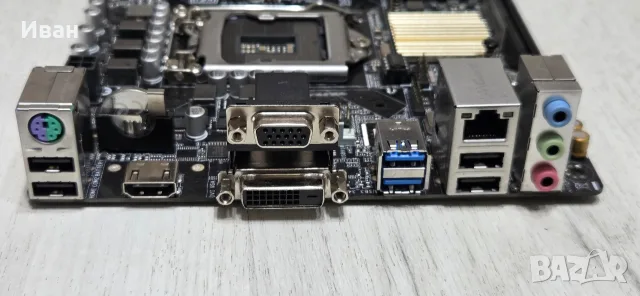 ITX Asus H110i-Plus дъно 1151, снимка 4 - Дънни платки - 56264361