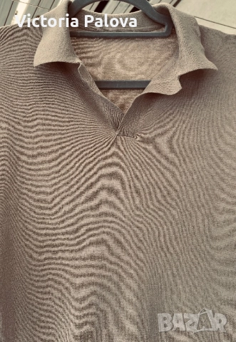 Скъпа луксозна марка блуза DRYKORN коприна, памук, снимка 4 - Блузи - 51574127