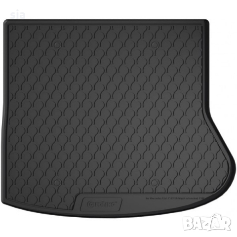 Гумена стелкa за багажник Gledring съвместима за MERCEDES CLA Shooting Brake 2015-2019 GL