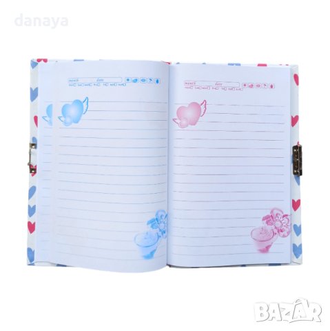 3928 Таен дневник с две ключета, снимка 7 - Ученически пособия, канцеларски материали - 42017409