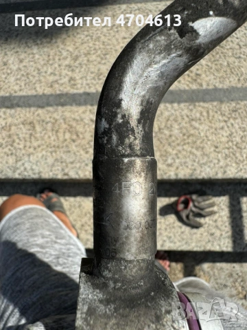 Климатична тръба-маркуч комплект за Ауди Audi A6 F4 C6 3.0TDI 224ps. само за 50Eur. 4f0260707n, снимка 5 - Части - 53131137