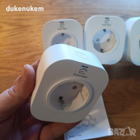 4 бр. WiFi смарт контакт с измерване на консумацията – 16A, снимка 9 - Друга електроника - 53121693