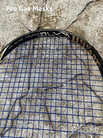 Professional Tennis Racquet Wilson BLX Blade Team 289g 104 Sq inches Basalt Engineered Matrix Ultima, снимка 4 - Тенис - 53195924