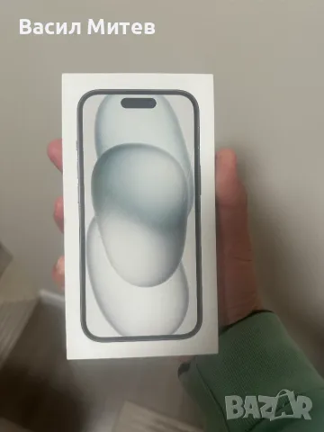 Чисто нов Apple iPhone 15 128GB Black - ЗАПЕЧАТАН, от Yettel