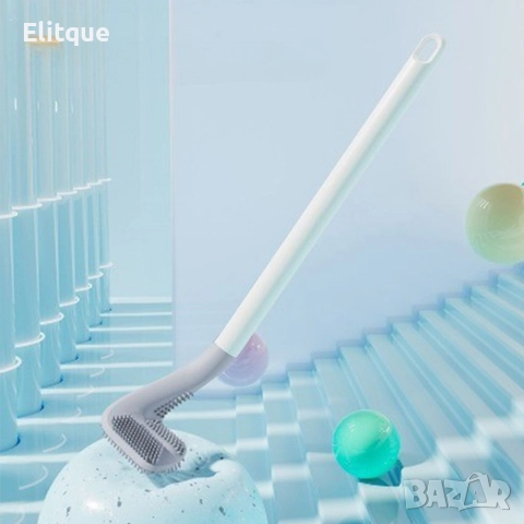 Силиконова четка за ефективно почистване на тоалетна, снимка 4 - Други стоки за дома - 52897221
