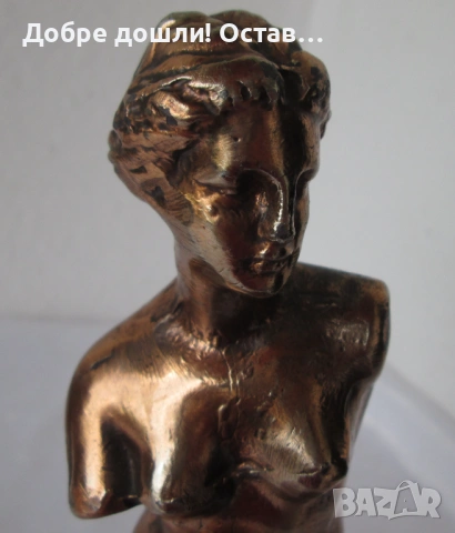 3 Различни: Афродита Венера Милоска - стара фигура пластика статуетка пано, снимка 18 - Статуетки - 28949608