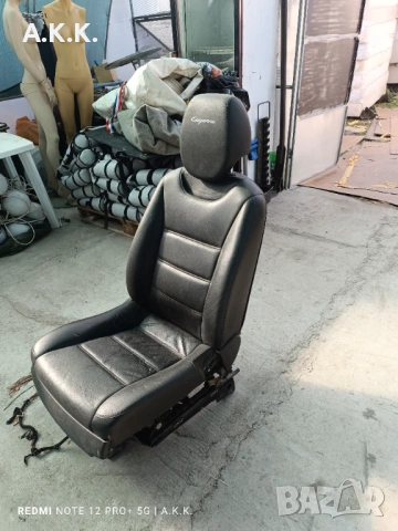 Продавам предна дясна/пасажерска/пътническа седалка за Порше Кайен 955 и 957, снимка 3 - Части - 53433822