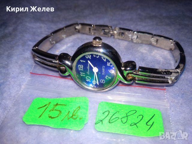 ЕЛЕГАНТЕН КВАРЦОВ ДАМСКИ ЧАСОВНИК МАРКОВ КРАСИВ 26824, снимка 3 - Дамски - 40431981