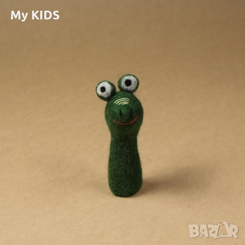 кукла за пръст / театър / ръчна изработка от филц, снимка 5 - Фигурки - 36090900