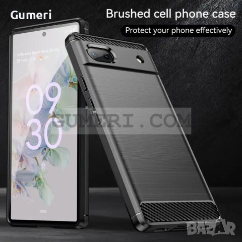 Силиконов Гръб "Карбон Шарк" за Google Pixel 6a, снимка 9 - Калъфи, кейсове - 40458307