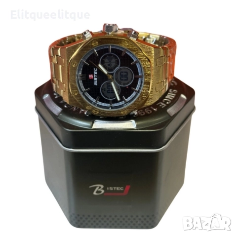 Луксозен мъжки часовник BISTEC, снимка 3 - Мъжки - 52274715