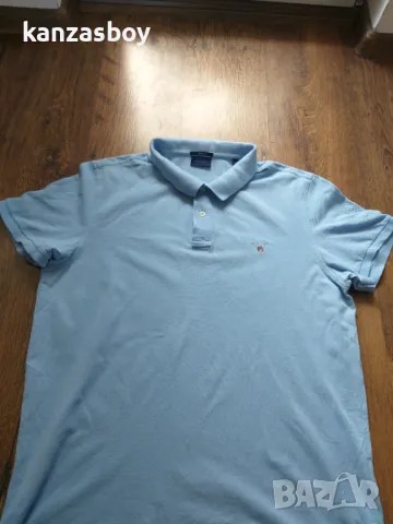 gant polo shirt - страхотна мъжка тениска 2XL , снимка 5 - Тениски - 47412442