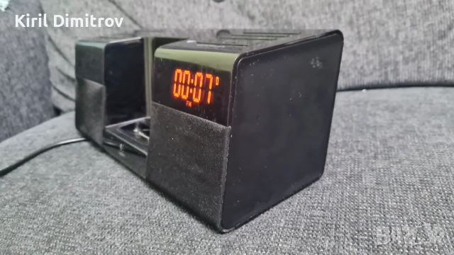 Logitech FM/AM цифрово радио/часовник/будилник, снимка 5 - Радиокасетофони, транзистори - 52732291