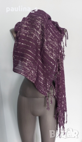 Луксозни дамски шалове / Голям дамски шал , снимка 3 - Шалове - 36108178