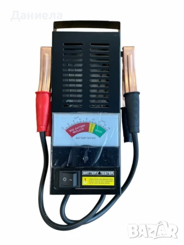 Тестер за акумулатори аналогов, 6 V / 12 V 200 -1000 A, 3058