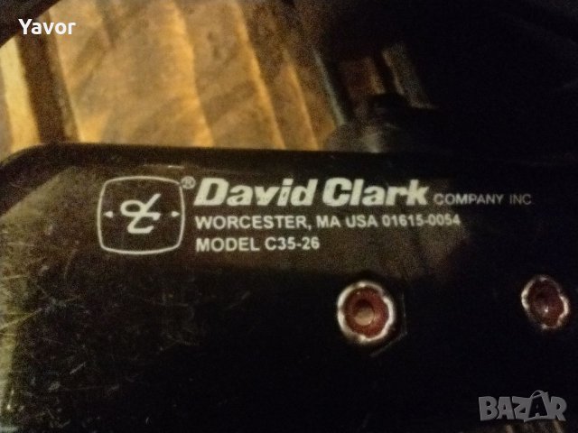Крайна цена!Слушалки (авиаторски) DAVID CLARK H3530 + C35-26 интерком, снимка 3 - Слушалки и портативни колонки - 41343553