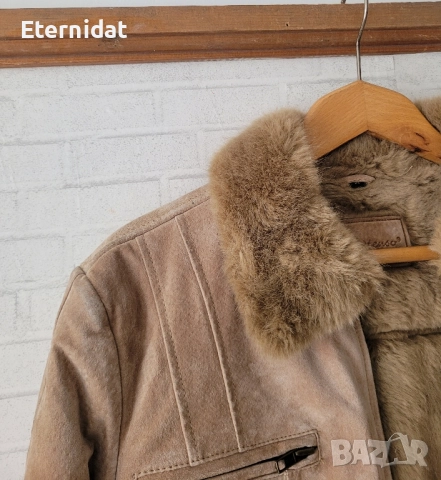 Яке естествена кожа и пух, снимка 8 - Якета - 52062056