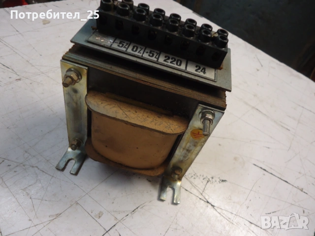 Траф 220V - 24V, снимка 7 - Резервни части за машини - 53449029
