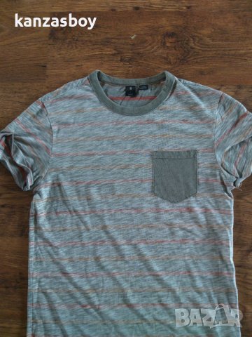 g-star felor reg stripe pkt r t - страхотна мъжка тениска, снимка 3 - Тениски - 41324619