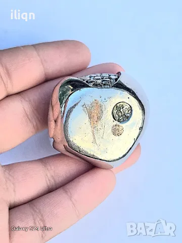 Посребрена фигура Нар  ,, Не е Сребро"  
Цена 9,99лв Разгледайте и останалите ми обяви. , снимка 5 - Антикварни и старинни предмети - 50154926