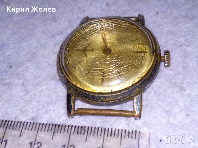 МНОГО РЯДЪК НЕМСКИ МЕХАНИЧЕН Стар ПИЛОТСКИ ЧАСОВНИК АВИАТОРСКИ МОДЕЛ със САМОЛЕТ на ЦИФЕРБЛАТА 32008, снимка 8 - Антикварни и старинни предмети - 41399688