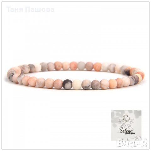 Гривни с естествен камък, снимка 5 - Гривни - 40192601