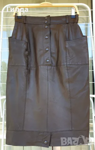 Escada пола естествена кожа М, снимка 6 - Поли - 56001797