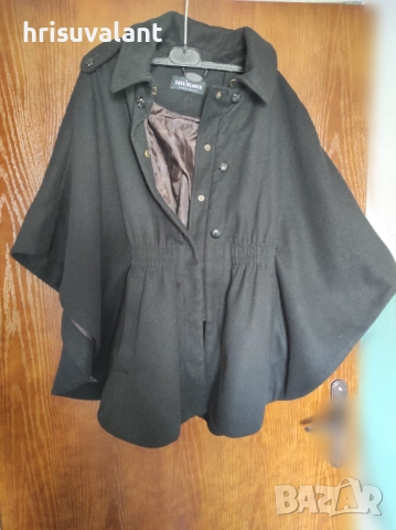 Зимно пончо, снимка 5 - Палта, манта - 38999289