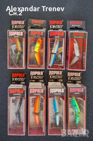 Воблери Rapala jointed, снимка 2 - Такъми - 55749238