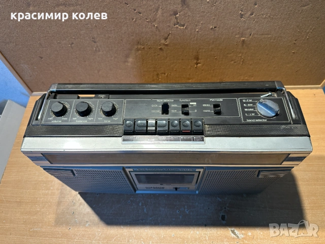 радиокасетофон " SHARP GF-6060H", снимка 4 - Радиокасетофони, транзистори - 53737195