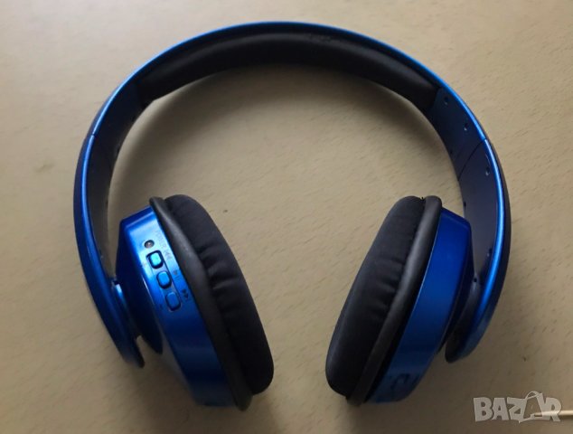 BLUETOOD БЛУТУУД слушалки WATSON + AUX 3,5мм вход за MP3 KH 9701, снимка 2 - Bluetooth слушалки - 39869251