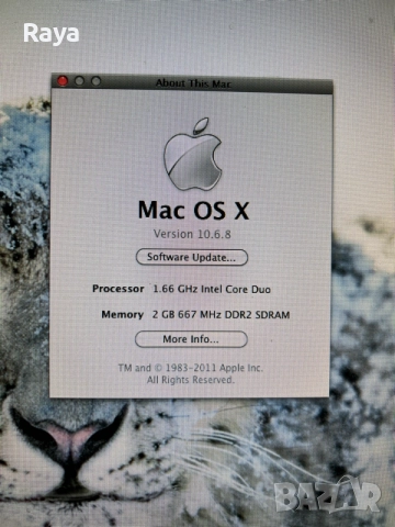 Apple Mac mini (Модел A1176 / Macmini1,1, снимка 11 - Работни компютри - 56151231