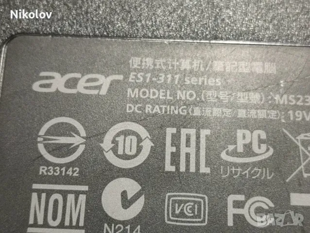 Acer Aspire ES1-311  Лаптоп на части, снимка 16 - Части за лаптопи - 48926267