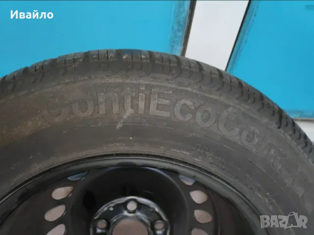 Гума с джанта 205/65 R15 Continental, снимка 2 - Гуми и джанти - 49179039