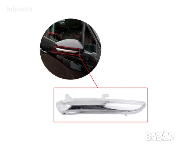 Десен мигач в огледалото, Peugeot, 208, 2008, Citroen C3, C4 Cactus, Opel Corsa F, снимка 4 - Части - 56142242