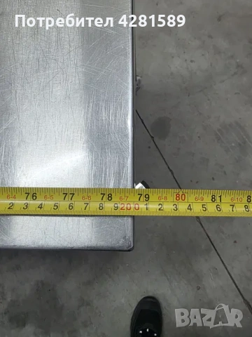 Немска работна маса от неръждаема стомана, снимка 7 - Други машини и части - 53656787