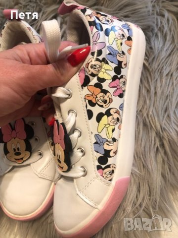 Мини Маус / Mini Maus Кожени маратонки за момиче, снимка 2 - Детски маратонки - 40827387