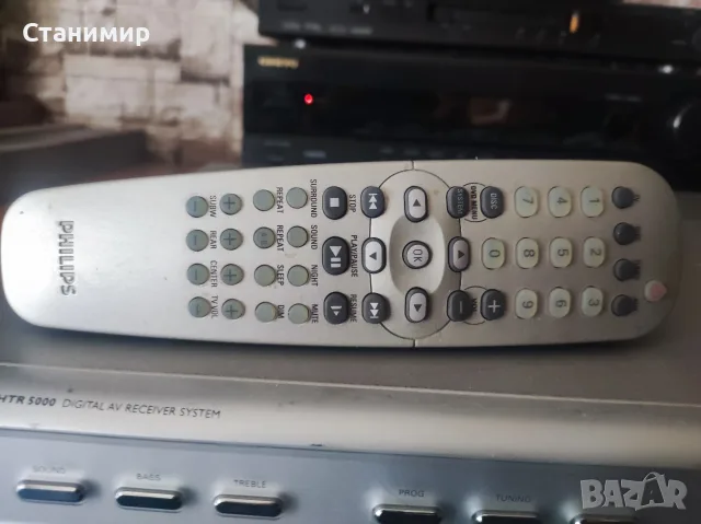 5.1 Домашно кино Philips HTR 5000 (Рисивър, Колони, Субуфер и Дистанционно), снимка 16 - Плейъри, домашно кино, прожектори - 55784074