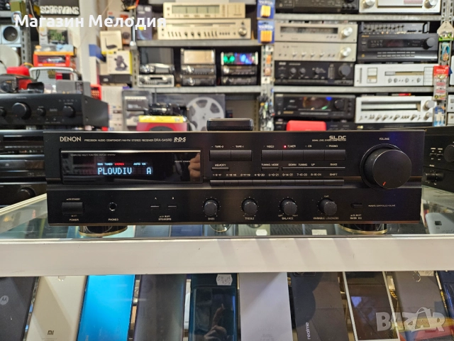 Ресийвър DENON DRA-545RD с оригинално дистанционно. Precision Audio Component 