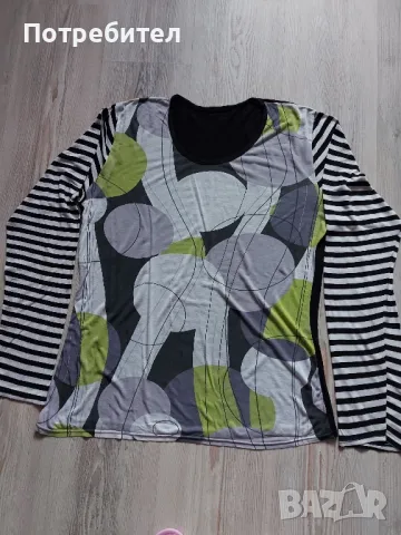 Дамска блуза с дълъг ръкав ХL-2XL, снимка 1