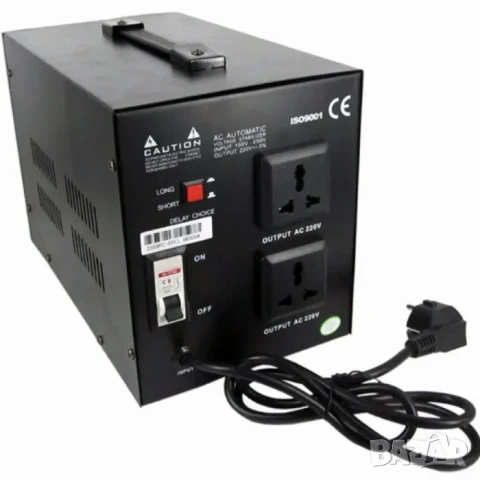 Стабилизатор на Напрежение със серво Mотор RAGGIE 1500VA/2000VA , снимка 2 - Друга електроника - 51415503