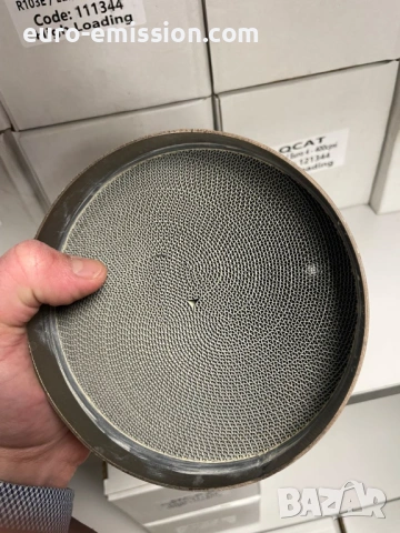 Метален Субстрат за Катализатор Φ130 (Пита) ЕВРО 6 - QCAT 400 Клетки - High Loading, снимка 2 - Части - 53724538