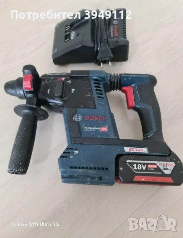 Акумулаторен Перфоратор BOSCH GBH 18V- 26, снимка 4 - Винтоверти - 51692665